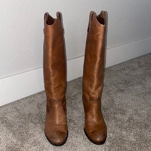Vince Camuto Leather Riding Boots